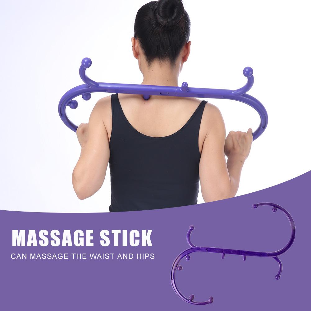 Draagbare Afneembare S Type Nek Trigger Punt Zelf Massage Stok Body Muscle Relief Back Massager Thuis Best Gezondheidszorg