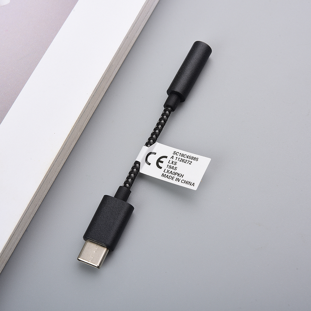 Kabel USB C do słuchawek 3,5 mm Audio Aux typu C do gniazda 3,5 Oryginalny adapter do Motorola Moto Z/ Z3/ razr 5G Huawei P50 P40 Pro: Default Title