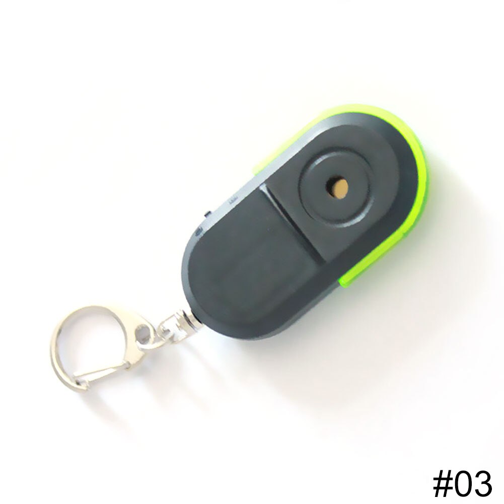 Smart Anti-Verloren Alarm Portemonnee Telefoon Key Finder Locator Met Led Licht Sleutelhanger Whistle Sound Mini Anti Verloren Sleutel finder Sensor: green