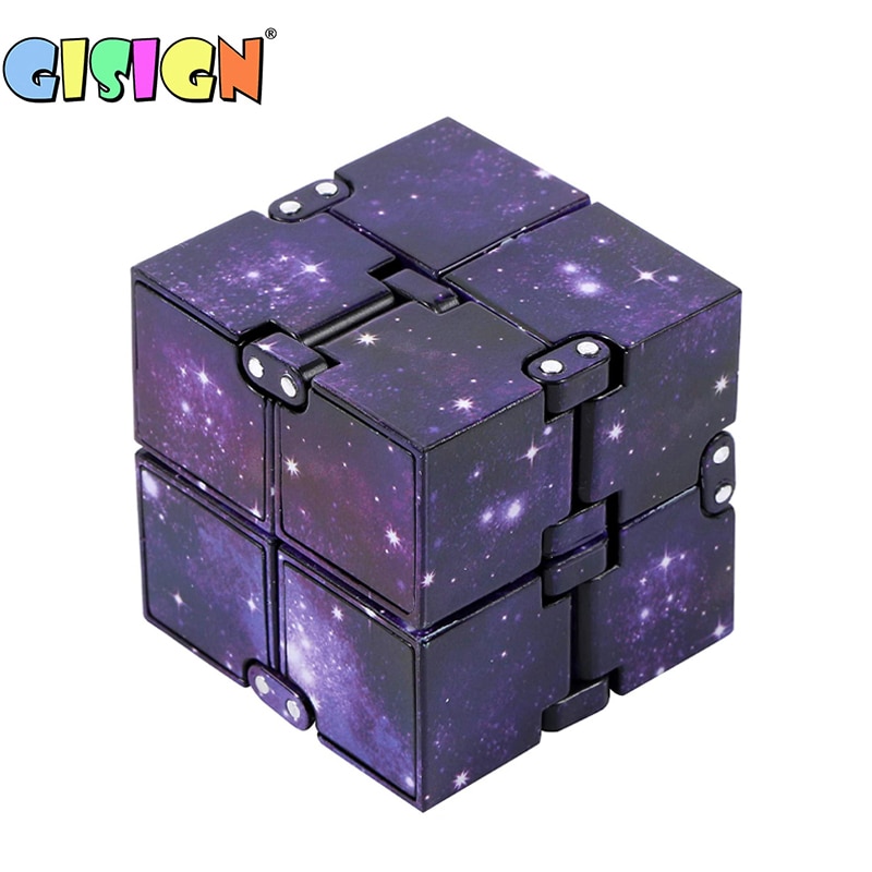 Infinity Cube Hand Magic Mini Toy Finger Anti Stress Relief Endless Cube Blocks for Children Kids Funny Antistress Toys