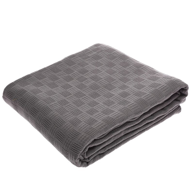Japan Katoenen Deken Voor Bed Plaid Op De Bank Dubbele Koningin Koning Sprei Baby Volwassen Gooi Dekens Beddengoed Bed Cover: Donkergrijs / 235x200cm