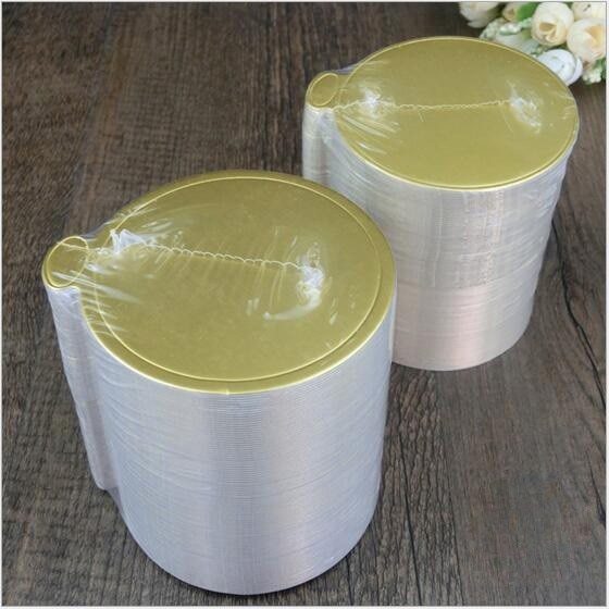 Base de cartón dorada para Mousse, bandeja de papel para pasteles, soporte para almohadillas, Base Rectangular, tablero de herramientas para hornear, 100 unids/lote
