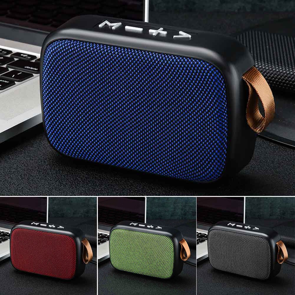 Mini Laptop Luidspreker Home Surround Fm Draadloze Bluetooth Speaker Tablet Smartphone Stereo Sound Oplaadbare Outdoor Speaker