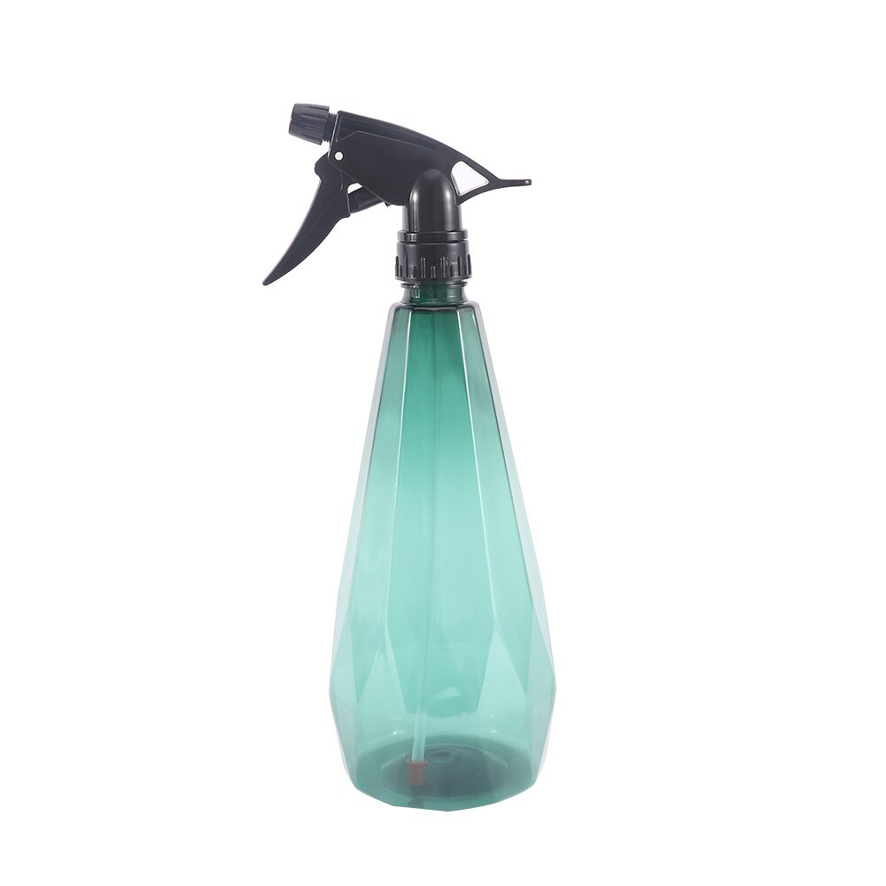 1000 ml geometriska sprayflaska plast vattensprayflaska växter sprayer godisfärg hem praktiskt: Grön