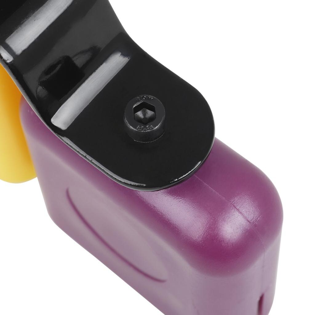 1pc Percussion Cowbell Musical Instrument Yellow-purple 2-color Durable