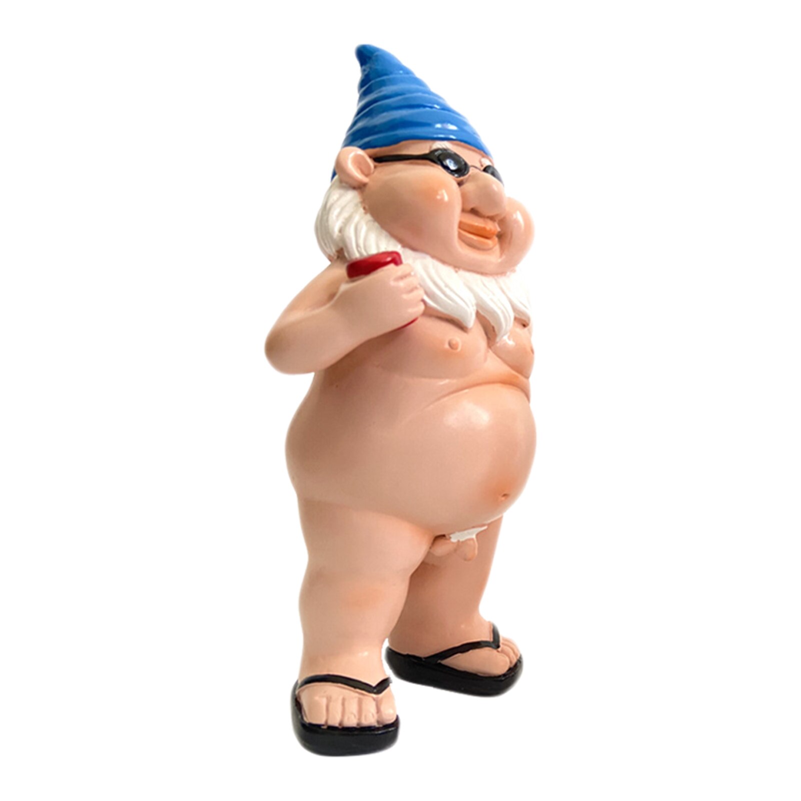 Christmas Garden Gnome Statue Resin Crafts Statue Ornament: 05