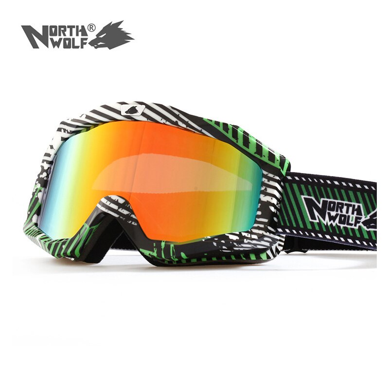 Gafas de esquí dobles antiniebla, lentes de bajo coste y para deportes de nieve, esquí, lentes transparentes para moto de nieve, nuevas