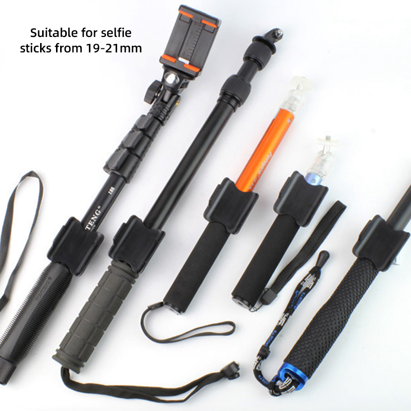 Support de télécommande, coque en Silicone, boucle de bâton de Selfie, support de boucle pour télécommande GoPro, accessoires GoPro
