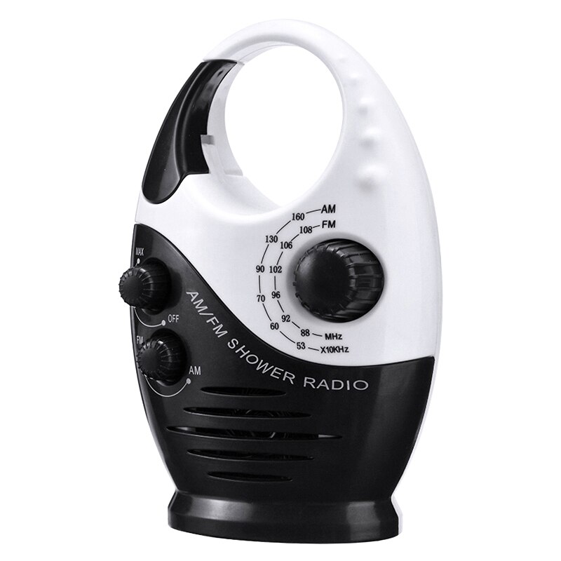 1 Pc Badkamer Speaker Verstelbare Volume Muziek Opknoping Waterdichte Draagbare Handvat Mini Douche Radio Am Fm