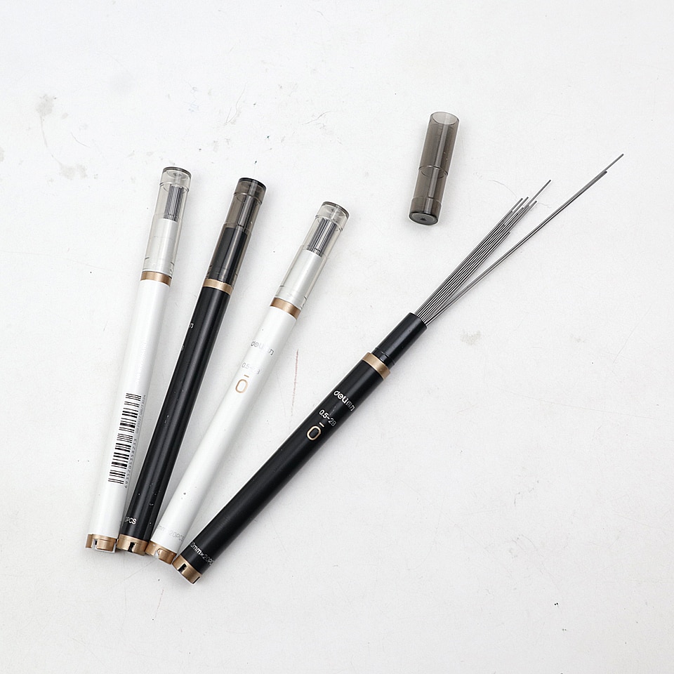 Recargas de plomo de lápiz mecánico, 2B, 0,5/0,7mm, 120MMX, 20 piezas, dibujo largo, plomo especial, producto escolar, proveedor al por mayor