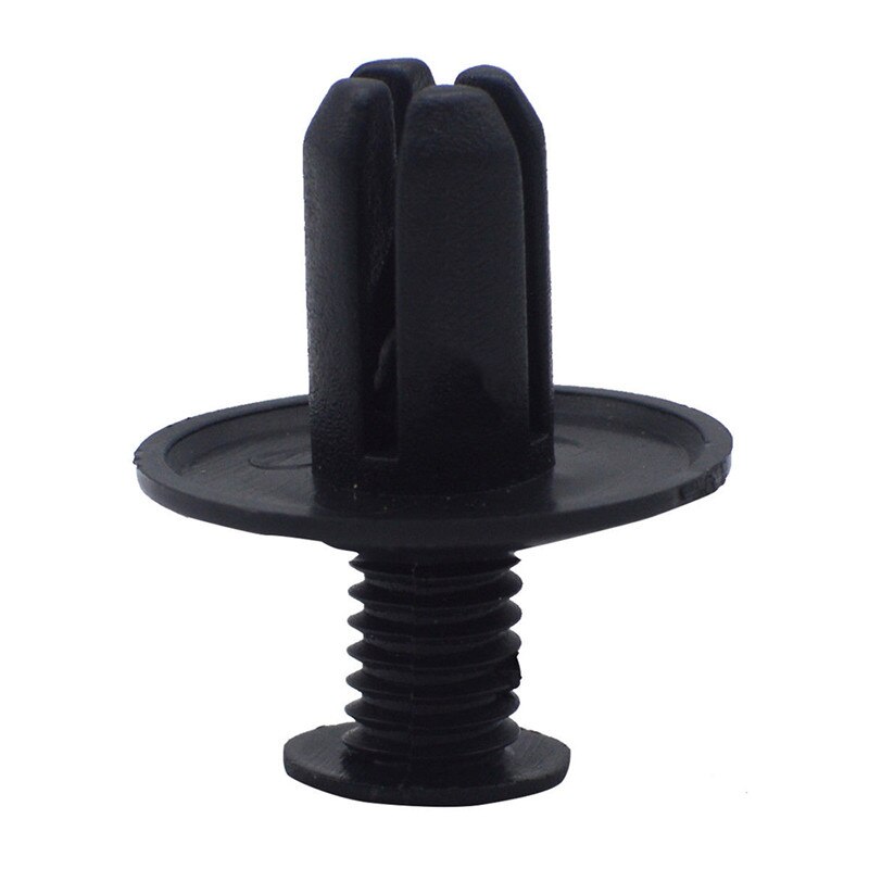120 stk 8mm bil hul plastnitter befæstigelse fender kofanger push pin clips clip