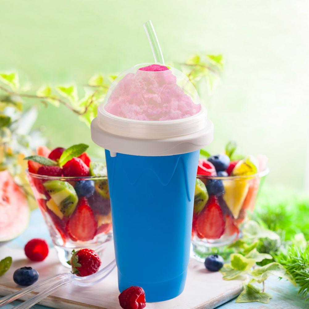 1 Stuks Quick-Frozen Smoothies Nieuw Duurzaam Slush Ijs Maker Squeeze Slush Quick Koeling Cup Milkshake Fles Smoothie cup