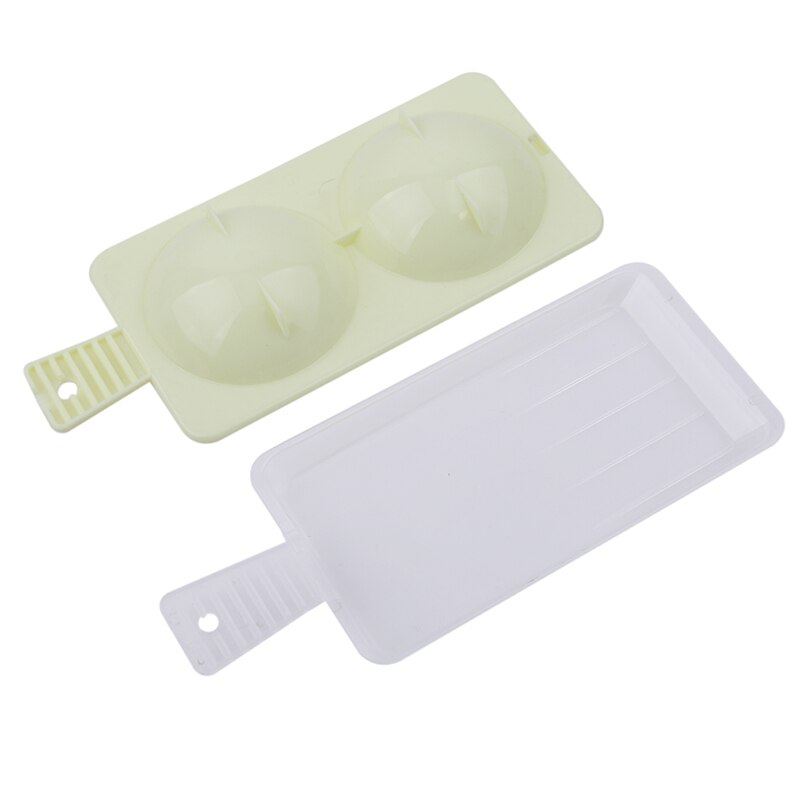 Portable Egg Container Microwave Egg Cooker Boiler Poached Cooking Tools 2 Eggs Poached Egg Cooker Kitchen Accessories White