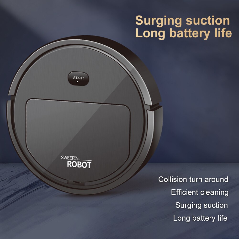 1800Pa Smart Robot Vacuum Cleaner Multifunctional 3-In-1 Auto Rechargeable Floor Sweeping Robot Dry Wet Vacuum Cleaner Machine