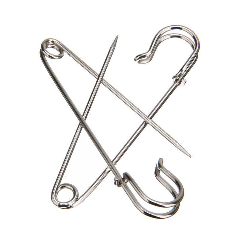 50mm Strong Heavy Duty Large Safety Pins For Craft Jewelry Laundry Bag Blanket