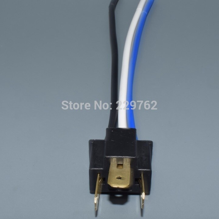 Shhworldsea H4 Vrouwelijke Mannelijke Adapter Sockets Pigtail Harness Plug Connector Voor H4 Halogeen Hid Led Retrofit Connector Plug: 1pcs male