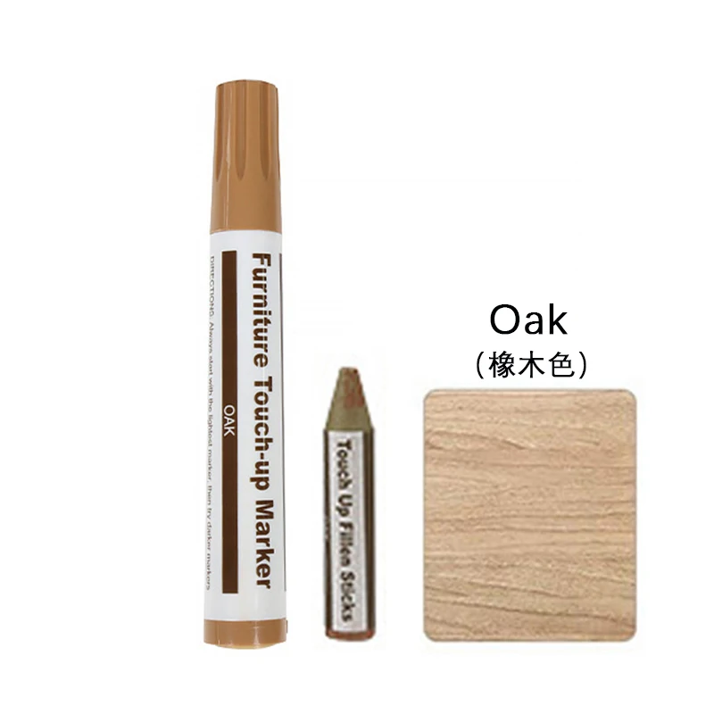 Kreative Möbel Reparatur Stifte berühren hoch Marker Füllstoff Stöcke Holz Kratzer Wiederherstellung Bausatz Patch Farbe Stifte Holz Verbund Reparatur: Licht Grün