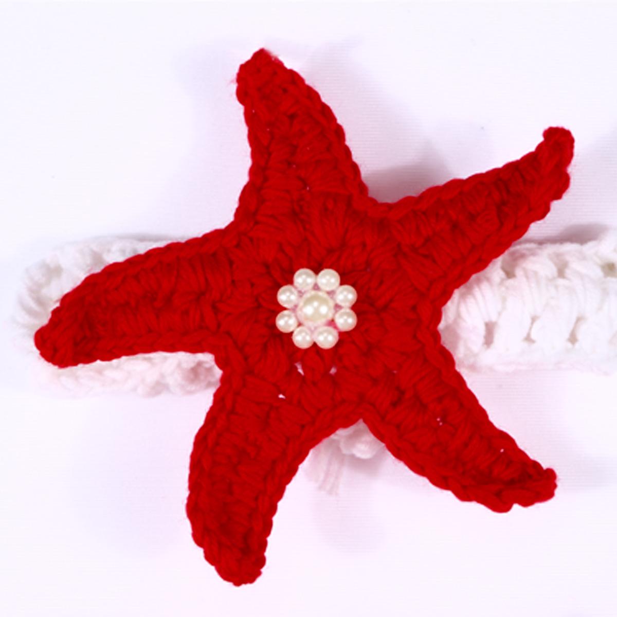 Newborn Baby Girl Crochet Knit Mermaid Suit Costume Photography Prop