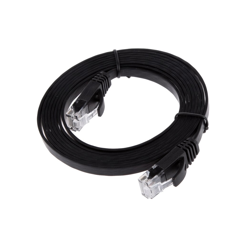 2 M Cat5e RJ45 Ethernet Netwerk Patch Lead Kabel Adapter Witte Kat 5e CAT6 Tot 1.0 Gbps Transmissiesnelheid rubber + Metal