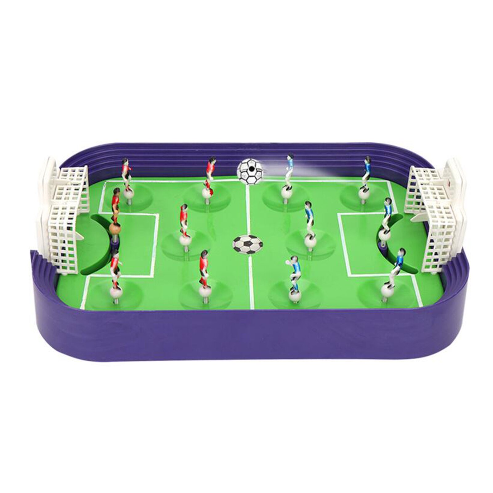 Mini giocattolo da calcio da tavolo per bambini calcio al coperto tiro difesa gioco da tavolo calcio Sport Match Kid interazione educativa giocattolo