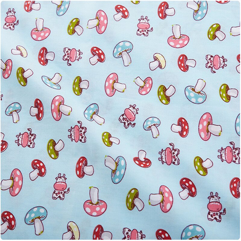 7pcs/Lot 40*50cm Cartoon Series 100% cotton fabric patchwork fabric Bundle tilda fabric for sewing Diy cloth