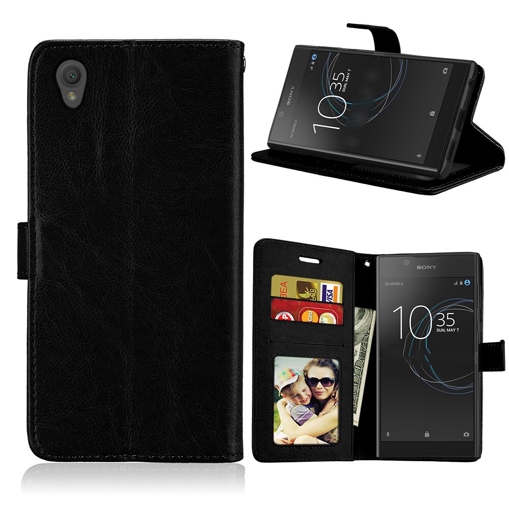 Case Voor Sony Xperia L1 Sony L1 G3311 G3312 G3313 Case Voor Sony Xperia E6 Dual 5.5 Inch Pu Leer cover Voor Sony E6 Telefoon Gevallen