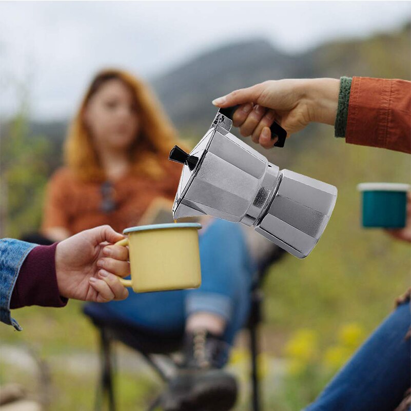 Coffee Maker Italian Moka Espresso Coffee Maker Machine Aluminum Stove Top percolator Mocha Espresso Percolator Pot Coffee Maker