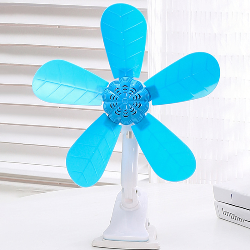 Portable Home Desktop Clip Fan Mini Electric Office Clamp Cooling Fans Student Dorm Bed Natural Wind Ventilation 220V: green