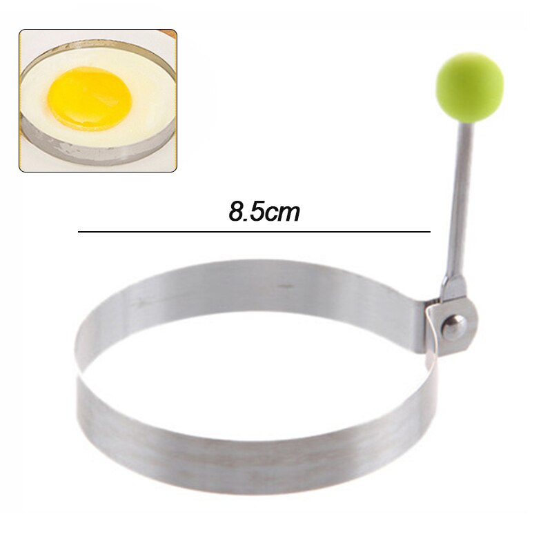 Funny Silicone Egg Rings Nonstick Omelette Egg Mold For DIY Breakfast Egg Fried Pancake Molds Rabbit Skull Kitchen Tools: Round