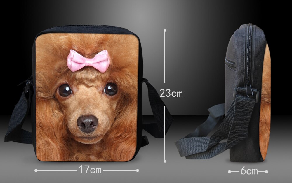 Thikin tryckt tecknad sjuksköterska axelväska för barn pojkar mini fyrkantiga budväskor barn resor crossbody versipacks