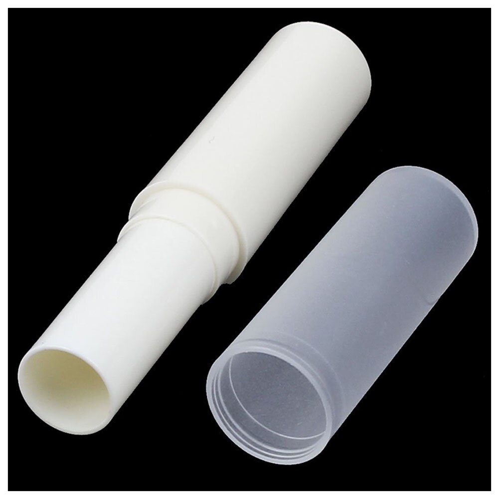 Plastic Lege Make Diy Lippenbalsem Buis Container 5Pcs Beige