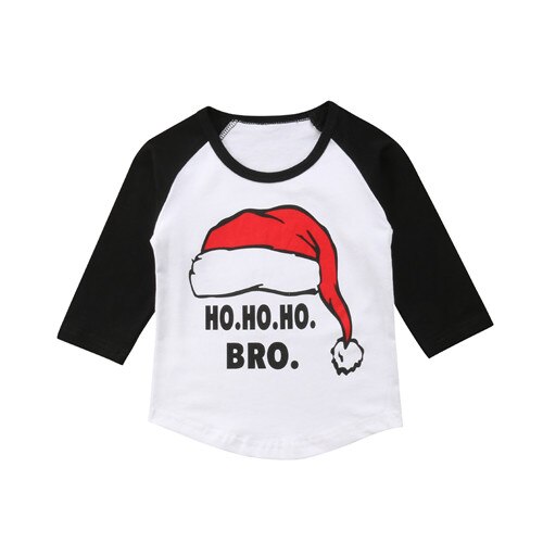 Christmas Toddler Kids Baby Boy Girls Clothes Short Sleeve T-shirts Top Xmas Tee Outfits: 6