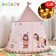 IMBABY Box voor Kinderen Kinderbox Zwembad Ballen Baby Box Ballen Zwembad voor Baby Hek Metalen Kids Tent Indoor Baby Tent speelgoed