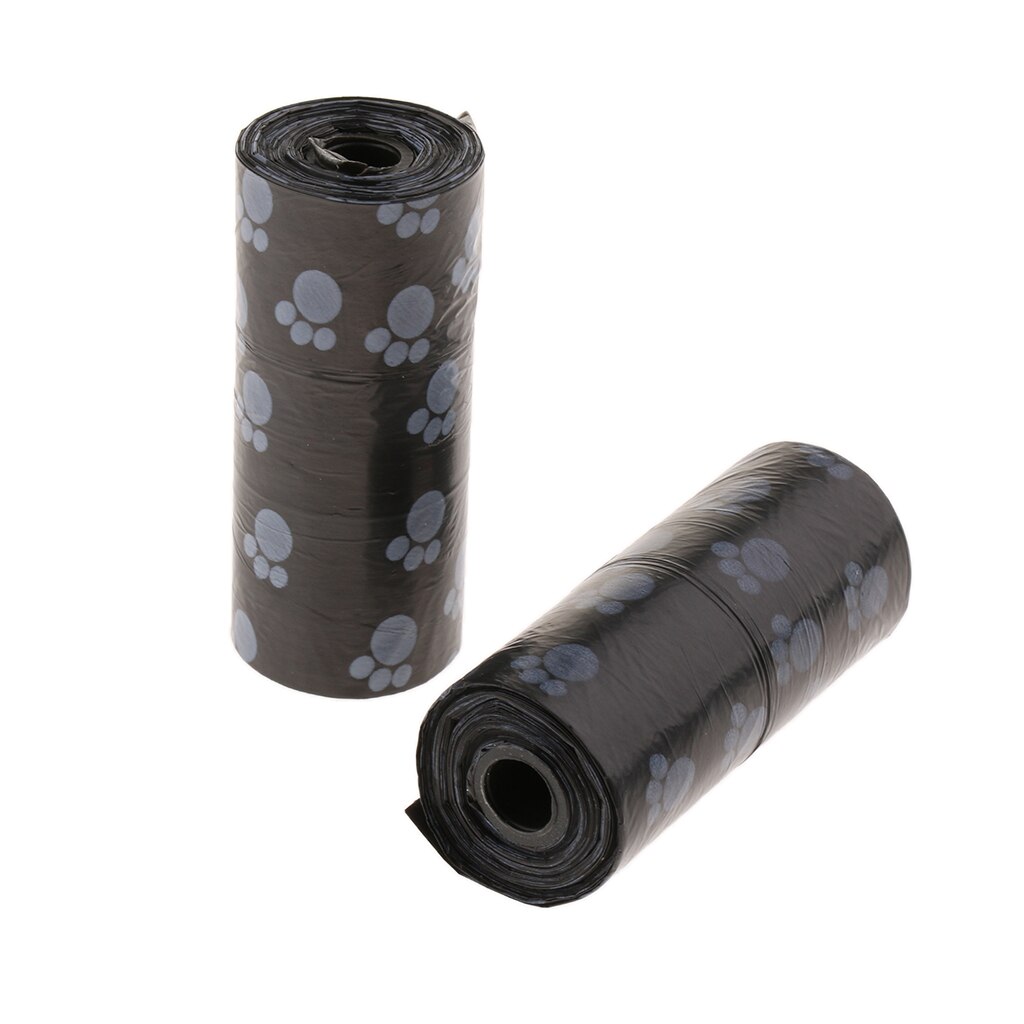 10 rouleaux chien chiot caca merde déchets sacs Doggy sacs jetables pour la marche