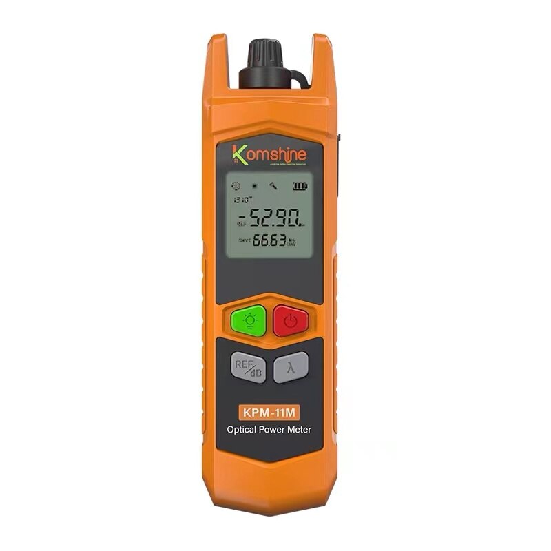 KPM-11M Komshine Fiber Optical Power Meter Mini OPM Medidor de potência PT Support FC/SC/ST interface Free Ship