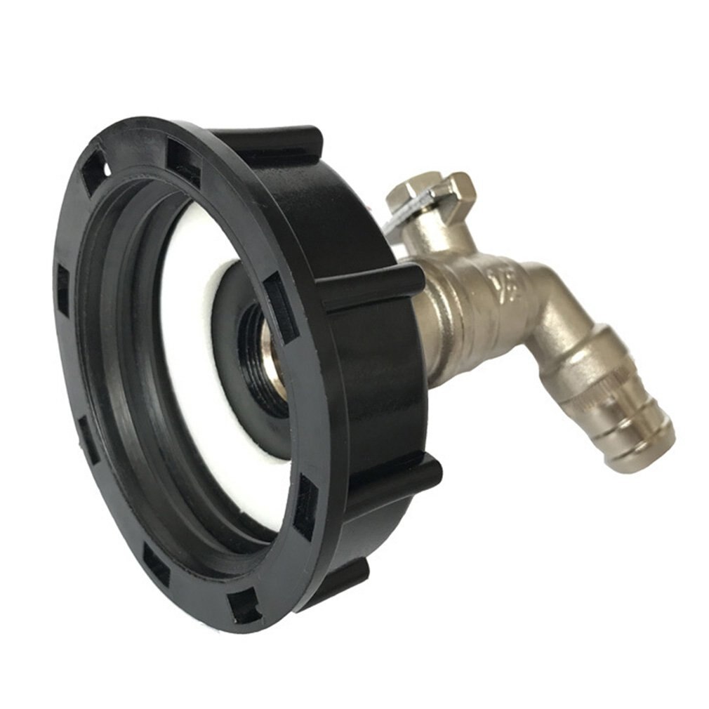 Ibc ton fatventil montering rostfritt stål 2 " to 1/2 " tank adapter för mässing kran montering ventil reservdelar