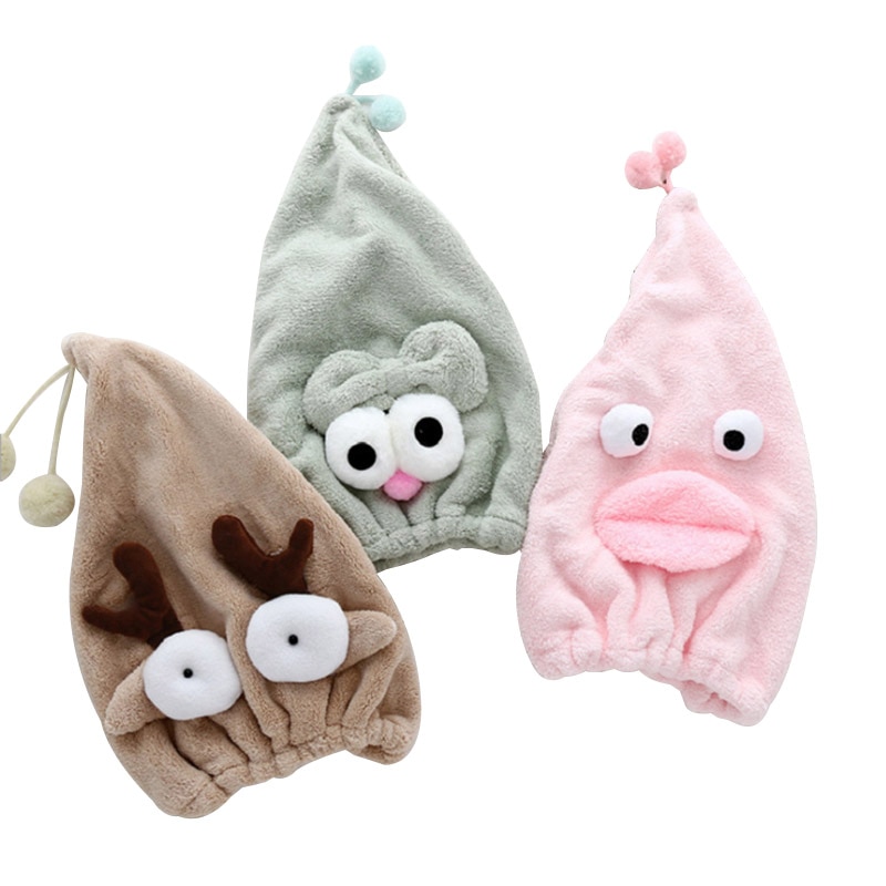 Hårtork handdukar kvinnor handdukar handduk badhandduk snabbtorkande superabsorberande tjockare mikrofiber hårtork