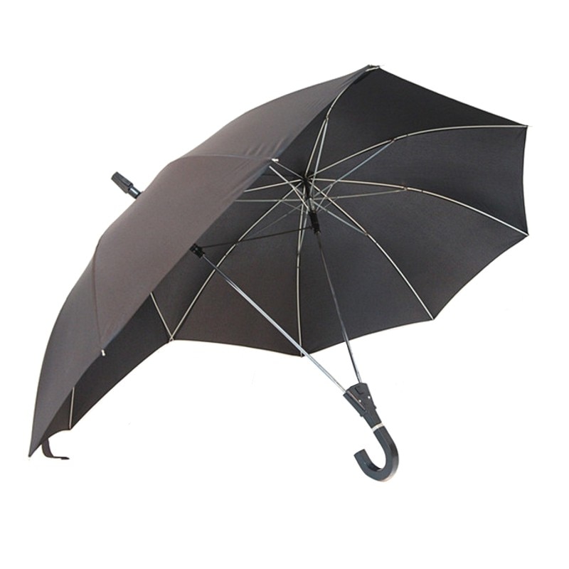 Paraguas automático para dos personas, sombrilla para amantes de las parejas, dos cabezas, doble varilla, novedad,
