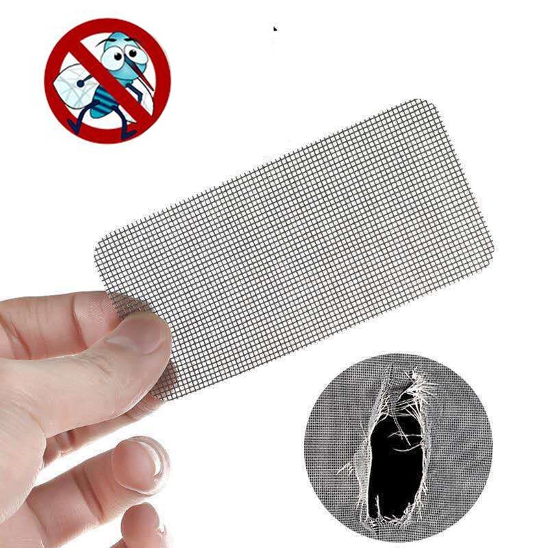 Mosquito Repairing Atch Doors Windows Drain Hole Mosquito Net Sticker Self-Adhesive Insect Stickers Anti-mosquito