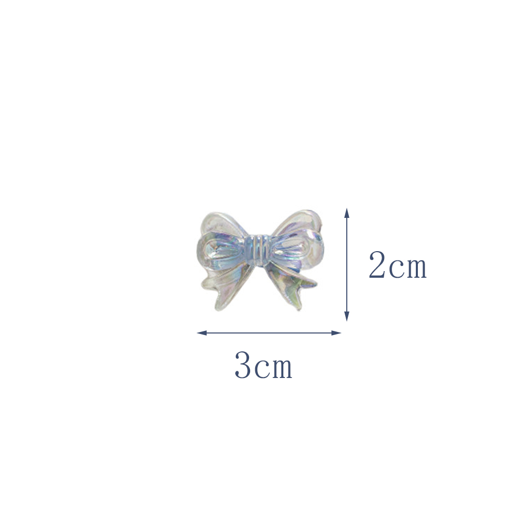 Pinzas pequeñas transparentes para el pelo para niña, accesorios para el cabello, minigarra transparente para el pelo para niña, 3CM, 1 Uds.