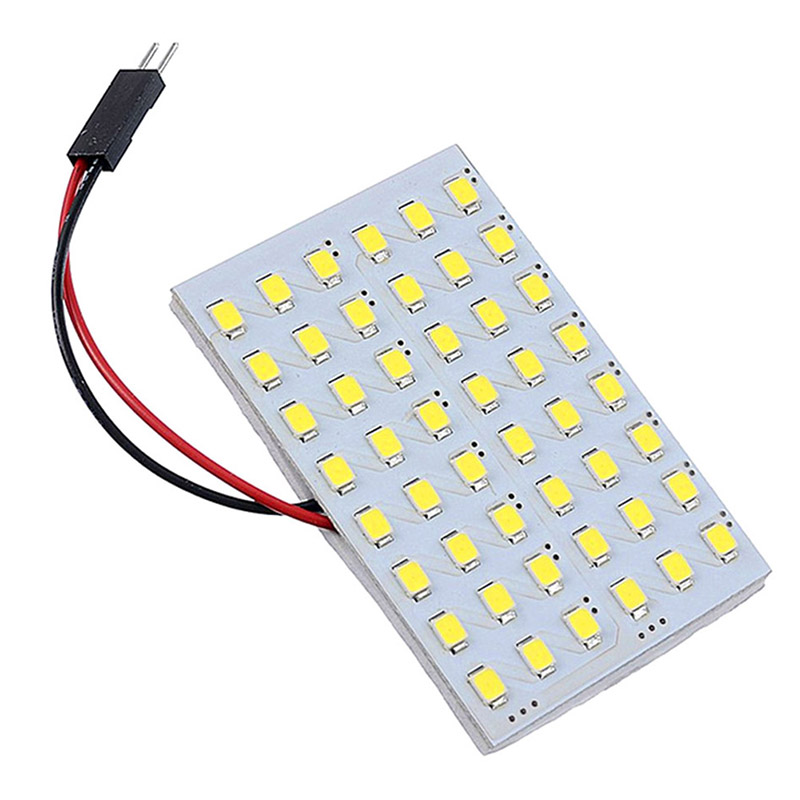 Neue LED-Tafel 48 SMD Kolben LED 4W 12V Weiß Licht Innen Tafel Lichter Kuppel Lampe Birne LED Tafel Licht