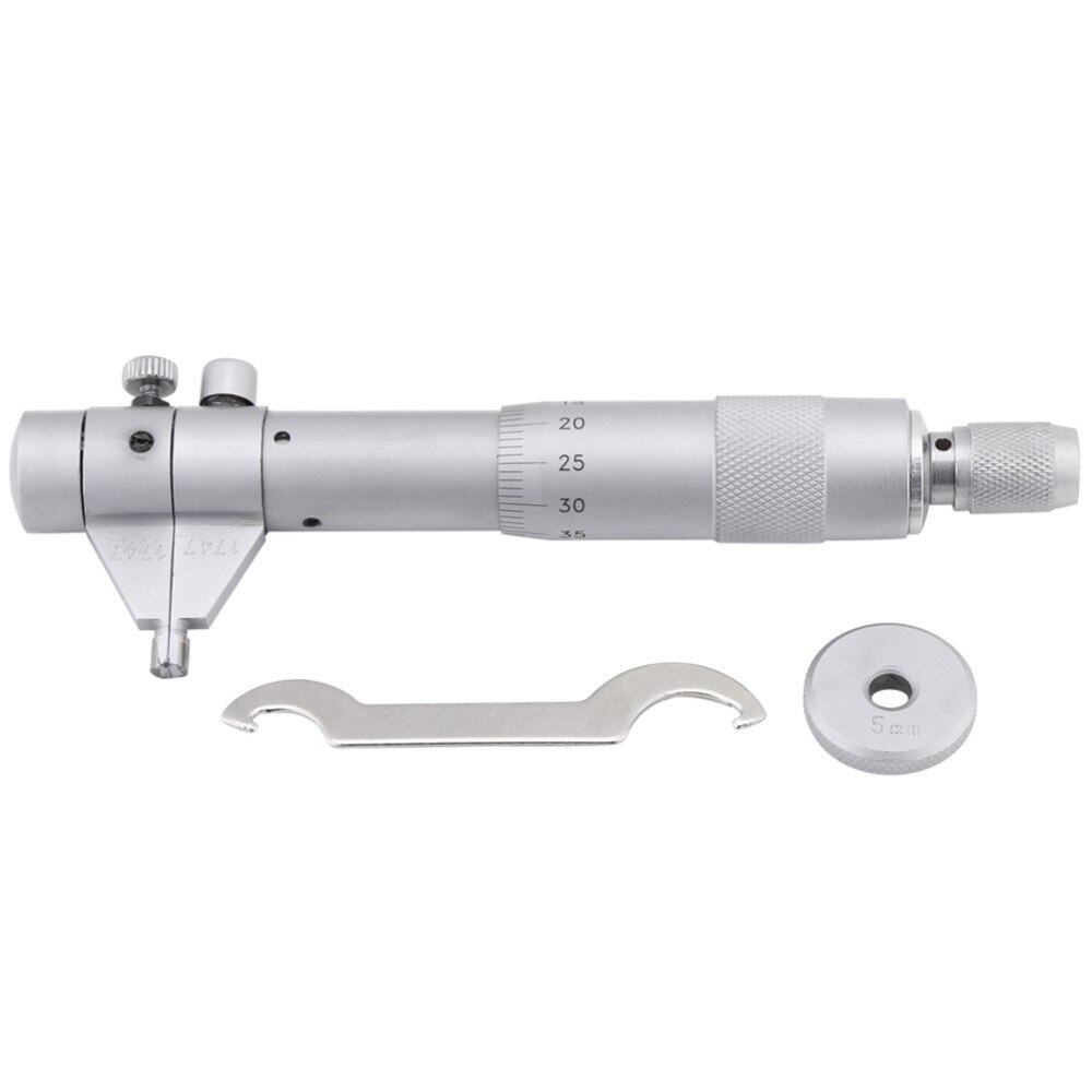 Micrometer Set 5-30mm Range 0.01mm Inside Micrometer Hole Bore Internal Diameter Gage Gauge Measure Caliper Gauge Tool