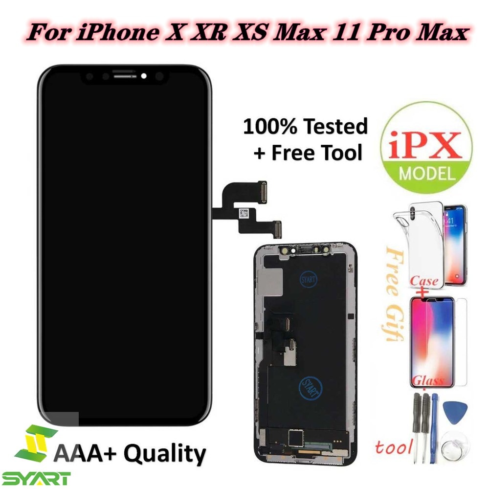 Premium Oled Lcd-scherm Voor Iphone X Xr Xs Max 11 Pro Max Lcd-scherm Geen Dode Pixel Met 3D Touch Digitizer Vergadering Lcd