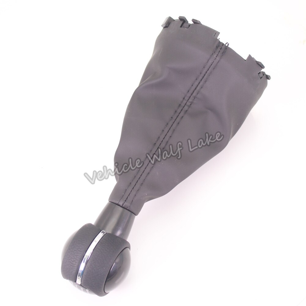 Pommeau De Levier De Vitesses Simili Cuir Noir - Adapté Mini Cooper R55 R56 R57 R59 F55 F54 - Neuf