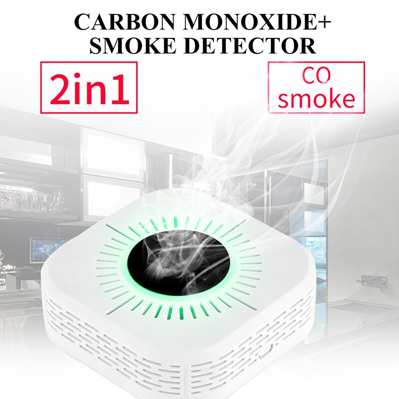 Co Gas Sensor Detector Koolmonoxide En Rookmelder Detectoren Combinatie Waarschuwing Vergiftiging Gas Hoge Gevoelige