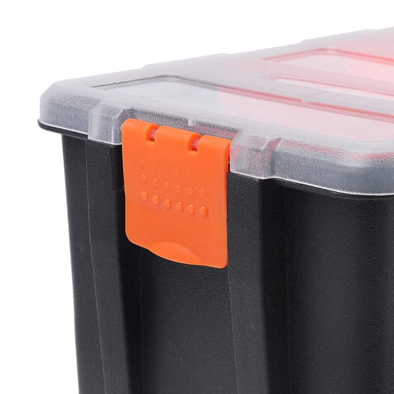 Hardware Box Transparent Multifunctional Storage Tools Case Plastic Organizer