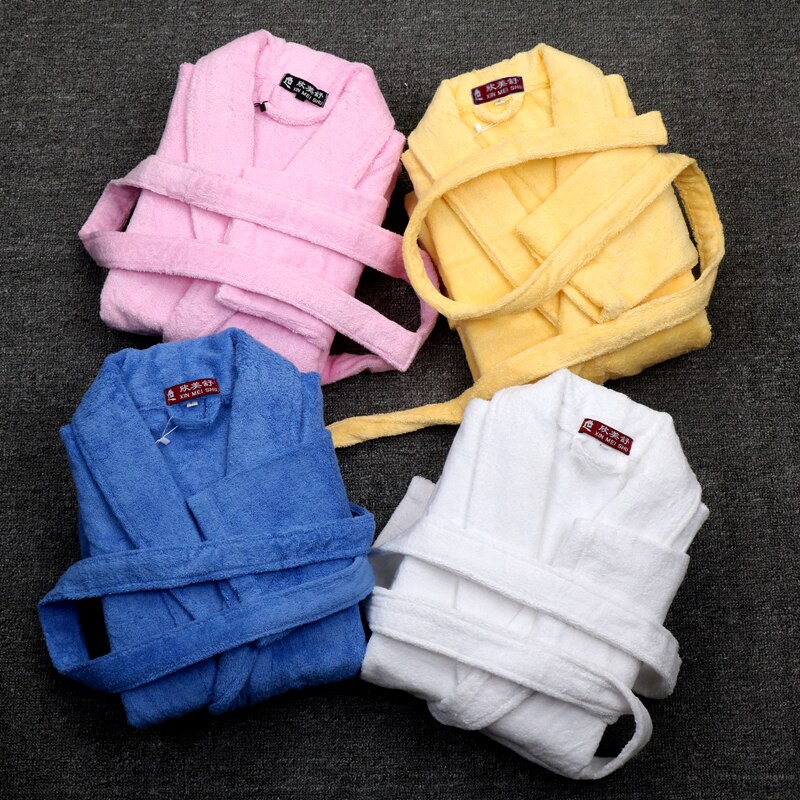 Cotton Winter Bathobes Men Warm Robe Long Mens Bathrobe Male Dressing Gown Homewear Pijama Male Kimono robe Size XL