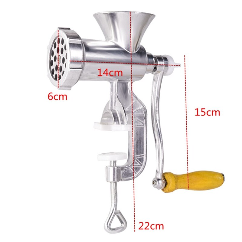 Manual Meat Grinder Aluminum Alloy Noodles Grindin Grandado