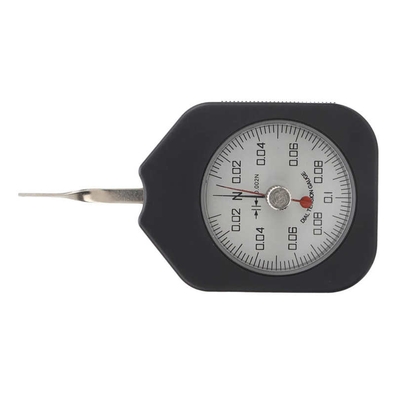 Tensiometer SEN‑0.1‑2 Dial Tension Gauge with Double Pointer 0.1N Tensiometer Tensile Measurement Dial Tension Gauge