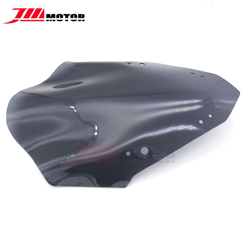 Parabrisas ahumado para motocicleta, doble burbuja, deflector de viento para YAMAHA XMAX 250 XMAX300 X-MAX250 X-MAX300